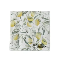 Serviettes en papier motif citron x 20 - 16,5 x 16,5 x 0,3 cm