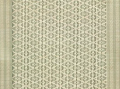 Set de table bicolore PVC et polyester matcha Kadra - 45 x 33 cm