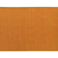 Set de table Canna coloris jaune en polyester - 33 x 45 cm
