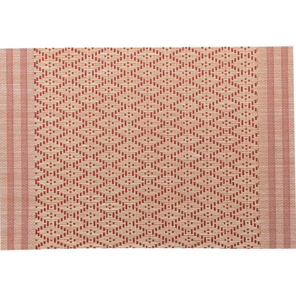 Set de table coloris naturelouge en PVC Kadra Winkler – 33 x 45 cm