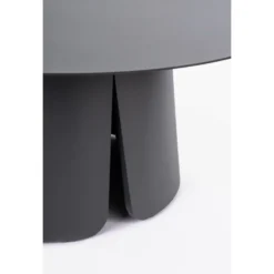Set de 2 tables basses en aluminium Bizzotto Bryan Anthracite