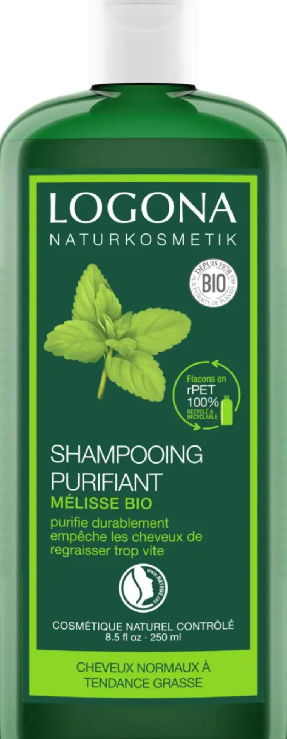 Shampooing purifiant bio à la mélisse Logona - 250 ml