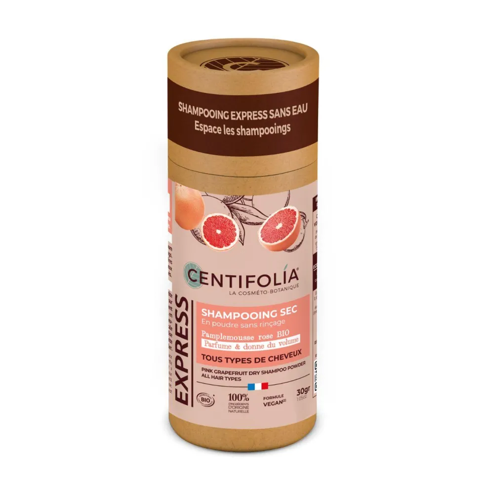 Shampooing sec en poudre pamplemousse rose Centifolia - 30 g