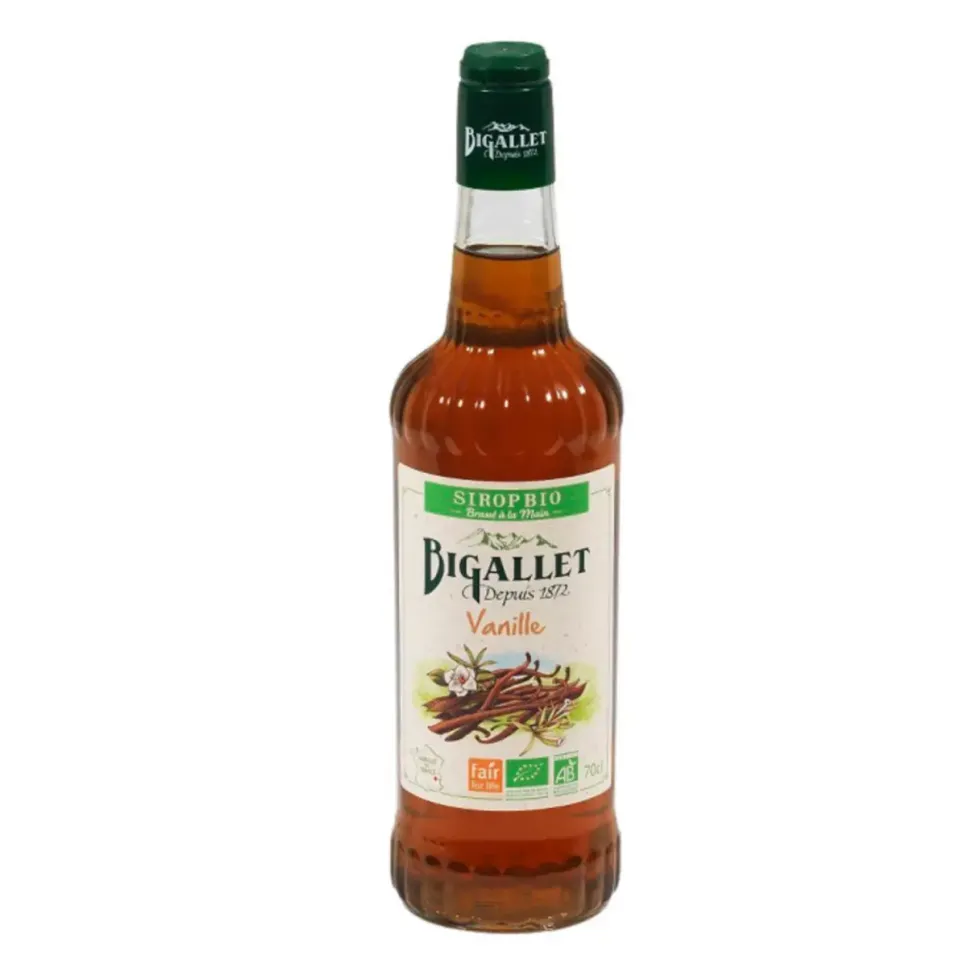 Sirop de vanille bio - 70 cl