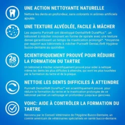 Snack à mâcher Dentalife Extra small pour très petit chien 207 g