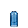 Soliflore coloris bleu en verre Arda - Ø 9 cm