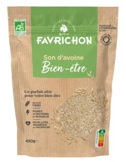 Son d'avoine bio Favrichon - 450 g