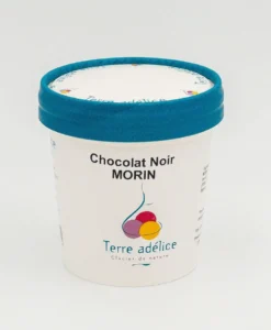 Sorbet chocolat noir Terre Adélice - Pot de 120 ml
