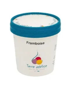 Sorbet framboise Terre Adélice - Pot de 120 ml