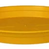 Soucoupe en plastique recyclé jaune pollen Cocoripot - Ø 40 cm