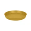 Soucoupe en plastique recyclé jaune miel Elho Loft Urban - Ø 14 cm