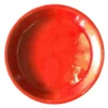 Soucoupe Les Poteries d'Albi coloris coquelicot - Ø 26 cm