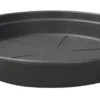 Soucoupe ronde en plastique recyclé gris ardoise Cocoripot - Ø 15 cm