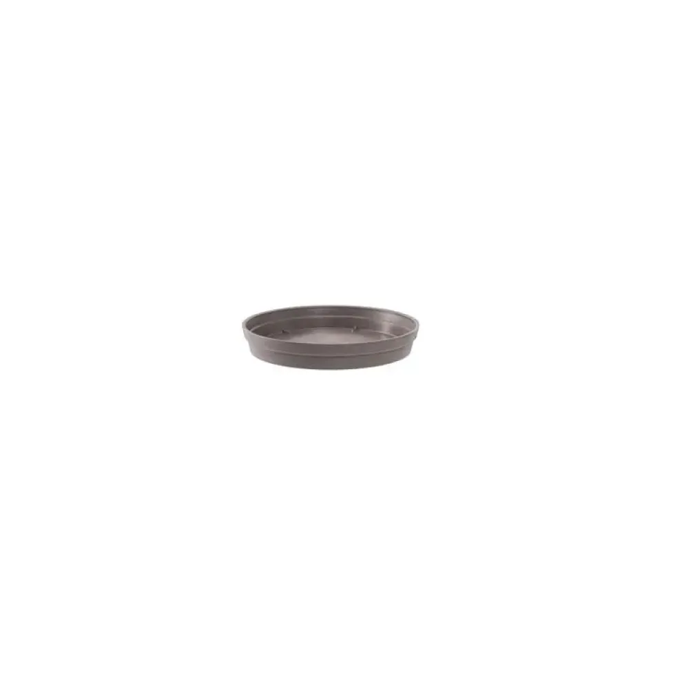 Soucoupe Toscane Taupe D.22,5 x H3,8 cm
