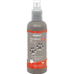 Spray shampooing sec premium pour chat Beaphar - 200 ml