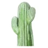 Statue en béton ciré vert Hairie Grandon Cactus petit modèle - 34 cm