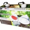 Support éclairage et chauffage pour terrarium coloris blanc Reptile Planet Twindome 16 - Ø 16 x H 19 cm