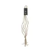 Suspension pour pot coloris beige en jute Knot Mica Decorations - 90 x Ø 15 cm