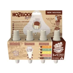 Système d'arrosage coloris rouge Hozelock Aquasolo - Pour pot taille XL Pack 3 + 1