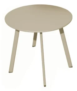 Table basse Massaî en acier - Ø 60 x 46 cm