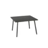 Table basse Vence Lafuma coloris gris en titane - 59 x 59 x 41 cm
