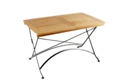 Table pliante extensible rectangulaire Norma - 120/160 x 70 x 74 cm