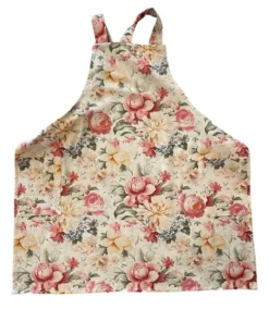 Tablier japonais en coton à motif multicolore Enora - 85 x 90 cm