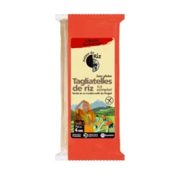 Tagliatelles thaïes de riz demi-complet