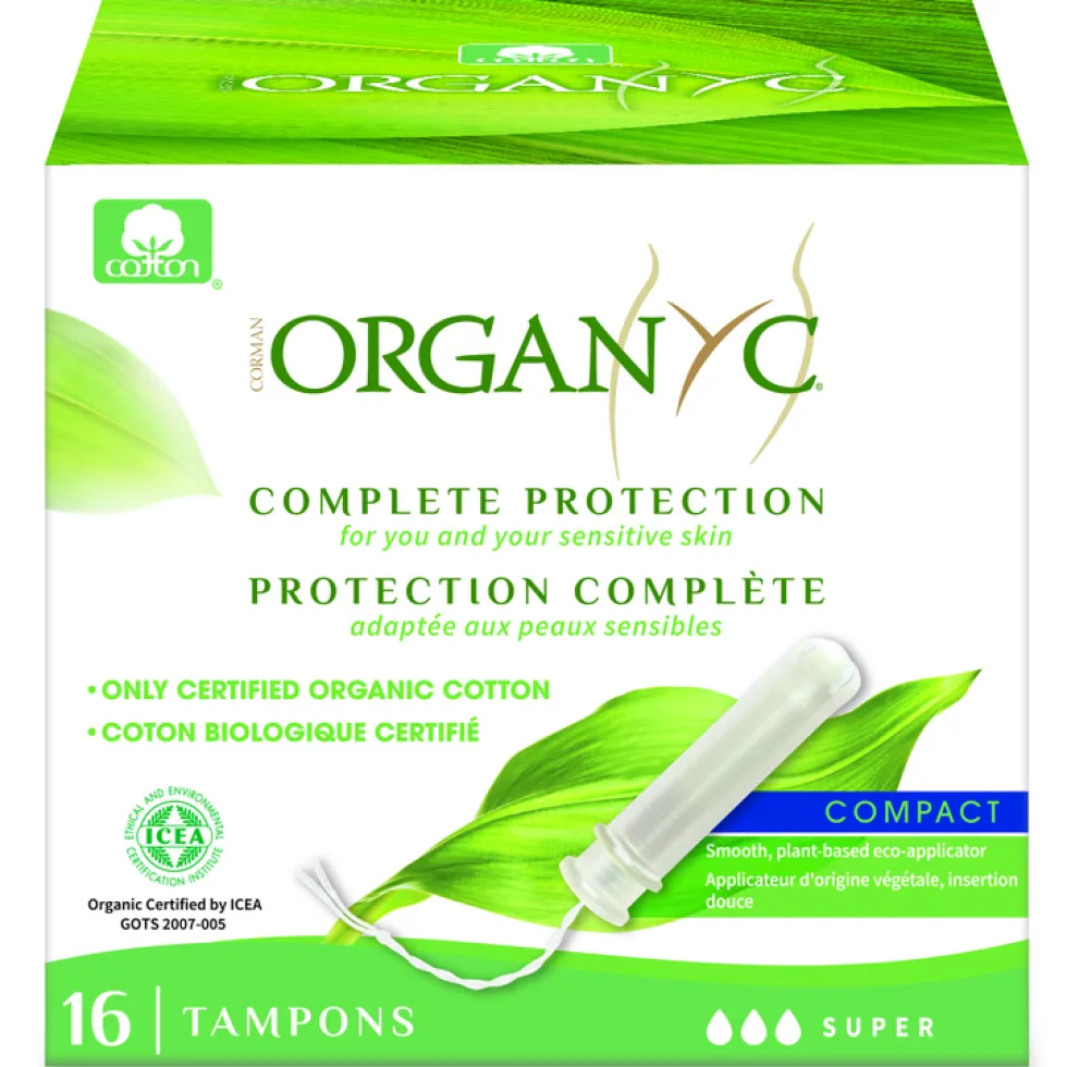 Tampon compact super bio en boite de 16 unités
