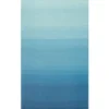 Tapis coloris bleu polypropylène recyclé intérieur extérieur - 150 x 240 cm