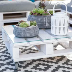 Tapis Kilimanjaro crème et noir