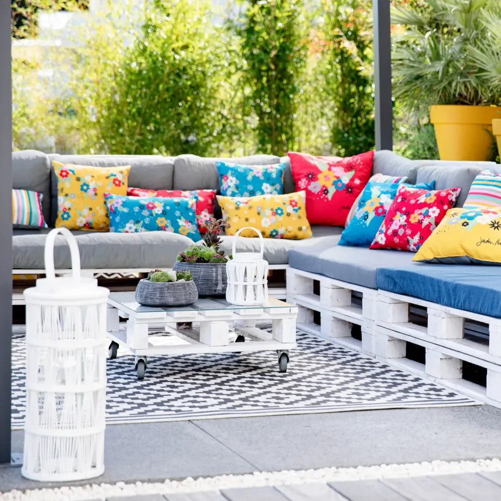 Tapis Kilimanjaro crème et noir