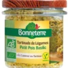 Tartinade aux petits pois et au basilic Bonneterre bio 135 g