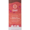 Teinture aux plantes bio au henné, amla et jatropha rouge de 100 g