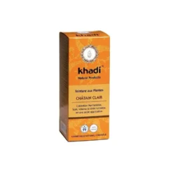 Teinture aux plantes bio châtain clair en format de 100 g