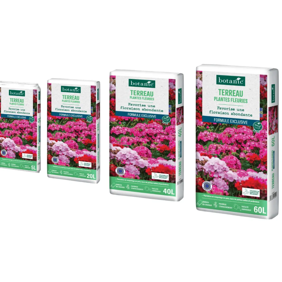 Terreau pour plantes fleuries botanic®