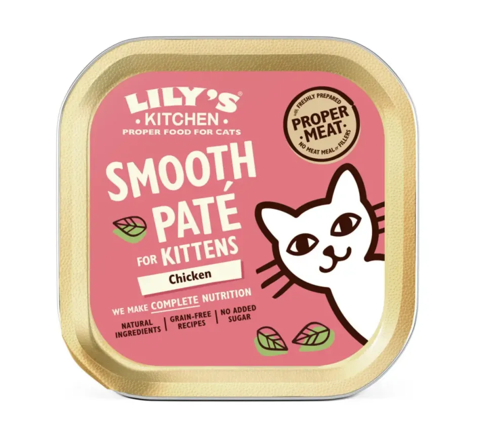 Terrine au poulet pour chaton Lily’s Kitchen - 85 g