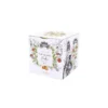 Thé blanc à la pêche bio 24 sachets en boite cube métal