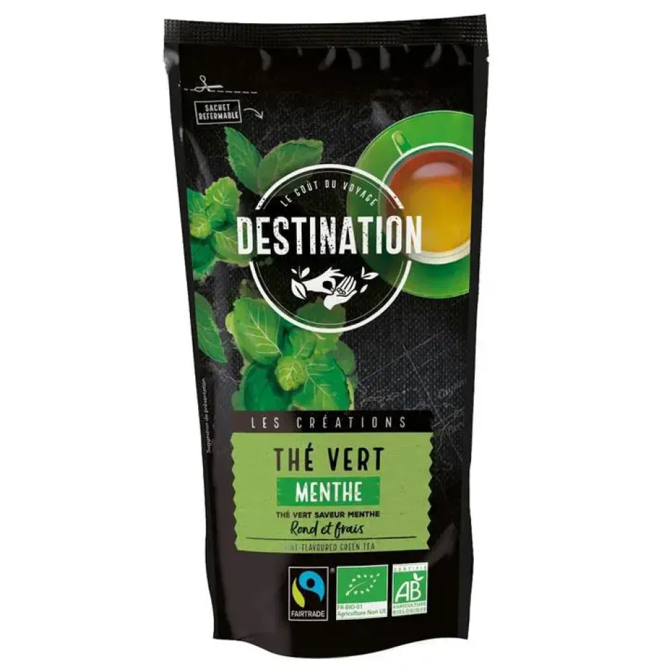 The vert à la menthe sachet 100 g