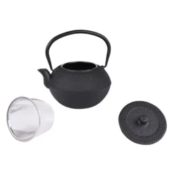 Théière en fonte noire avec filtre inox Asia - 1,2 L
