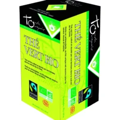 Thé vert nature bio - 24 infusettes