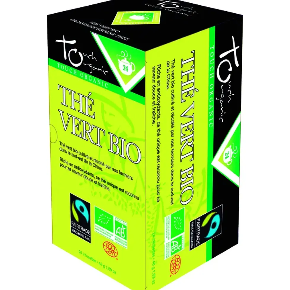 Thé vert nature bio - 24 infusettes