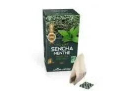 Thé vert sencha menthe bio Aromandise - 36 g