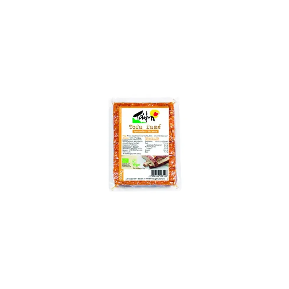 Tofu fumé amandes sésame - 200 g