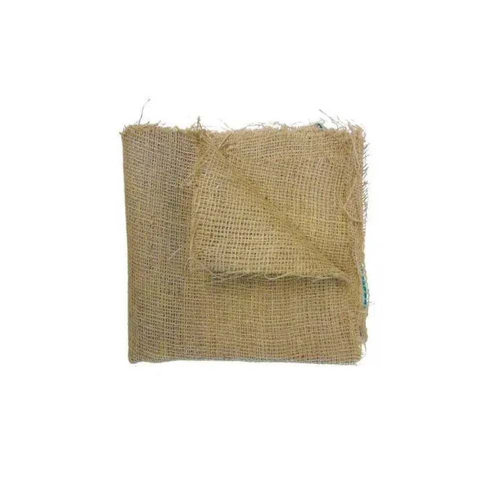 Toile de jute pour panier à plantes de bassin 60 x 60 cm
