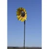 Tournesol peint en métal recyclé jaune Chouette & Co petit modèle