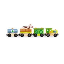 Train femre story Janod - 33,5 cm de longueur