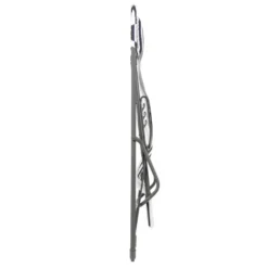 Transat transaswing colorblock rayure Lafuma coloris marron en acier - 60 x 83 x 91 cm