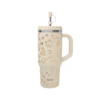 Travel cup isotherme en inox Qwetch Moani sable - 900 ml