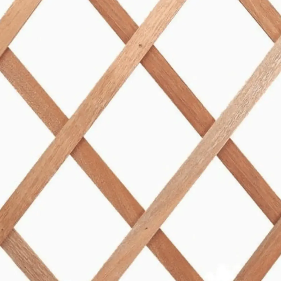 Treillis extérieur Treilliwood, en bois naturel, 100 x 200 cm